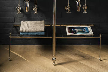 Grid for console - Classic style metal Bathroom bench by Park Avenue - view 3